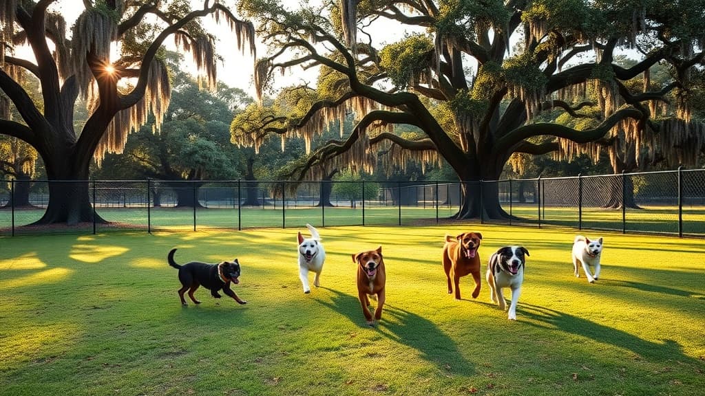 Glenlake Park Dog Park dog park in Decatur, GA