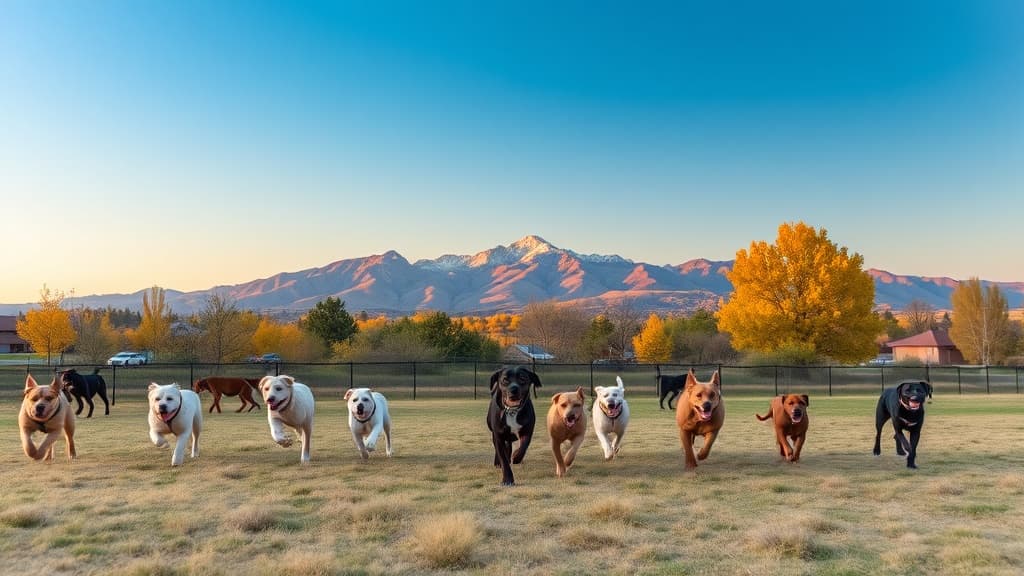 Candelas Dog Park dog park in Arvada, CO