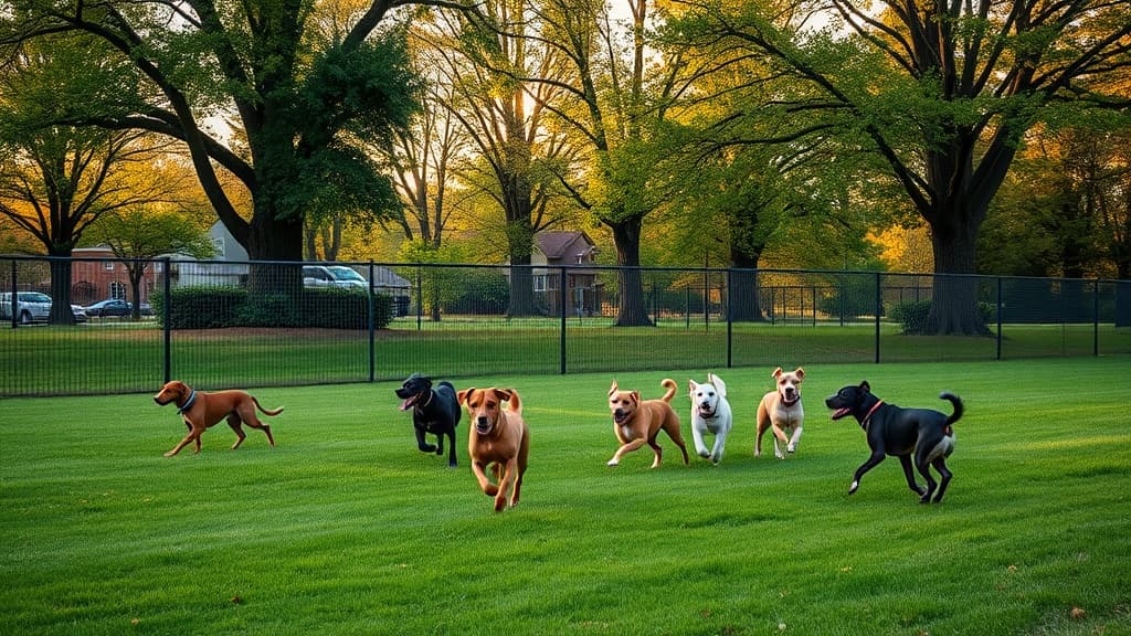 Glen Rock NJ Dog Park dog park in Glen Rock Joint, NJ