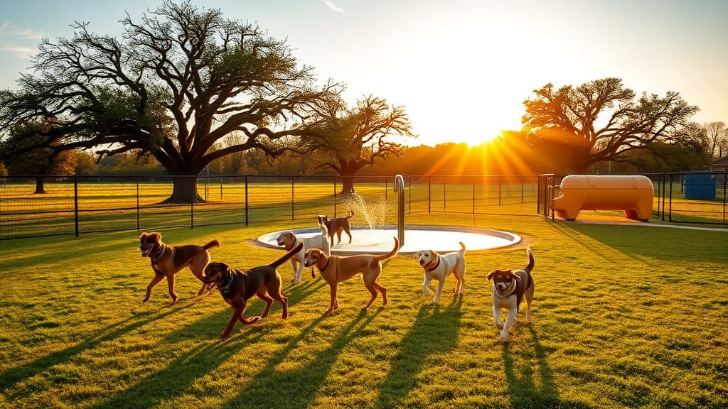 Stragent Dog Park dog park in Longview, TX