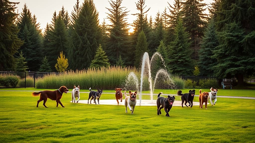 Minto-Brown Island Park dog park in Salem, OR