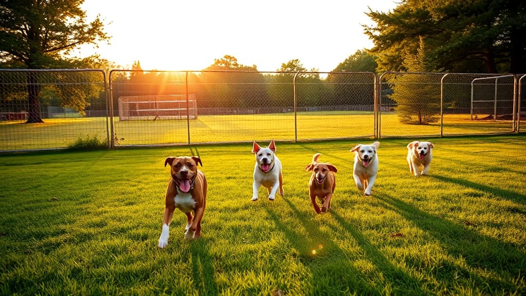 Dog Daze Social Club dog park in Washington, DC
