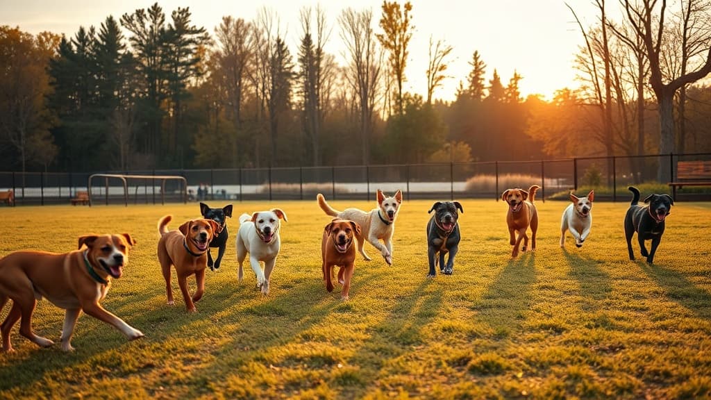 Dog Park dog park in Lakeville, MN