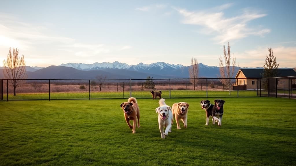 Wellington Dog Park dog park in Wellington Neighborhood Plaza 2, CO