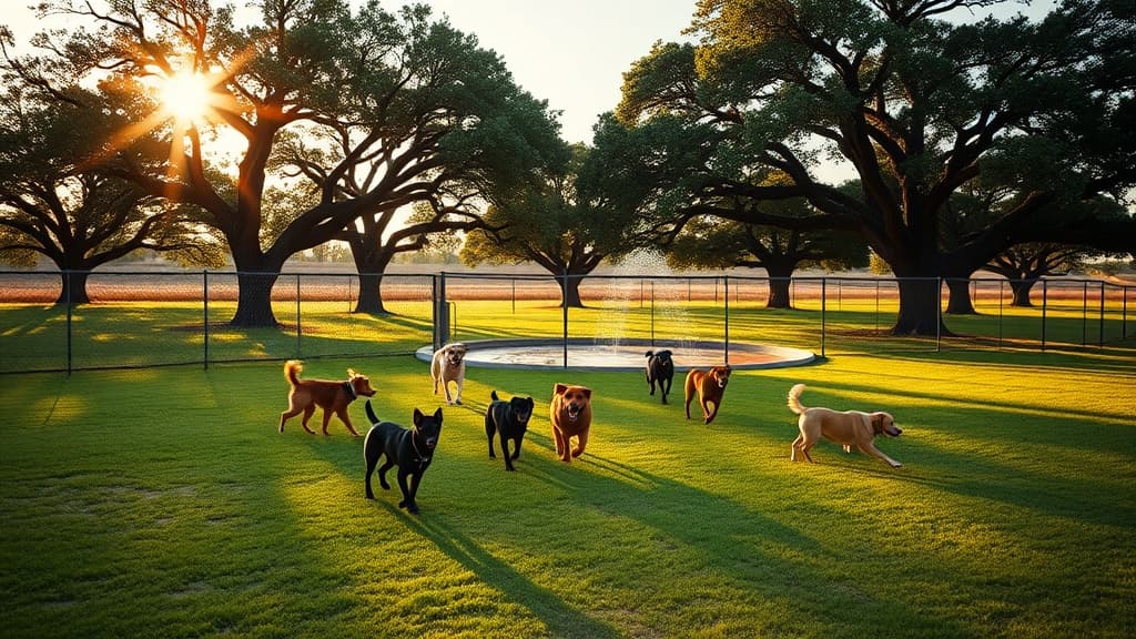 Corinth Unleashed - the Bark Park dog park in Corinth, TX