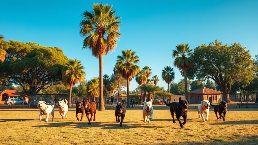 Villa Dog Park dog park in Healdsburg, CA