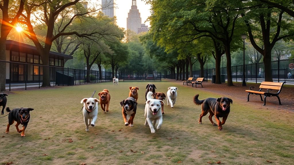 Andrew Haswell Green Dog Park dog park in New York, NY