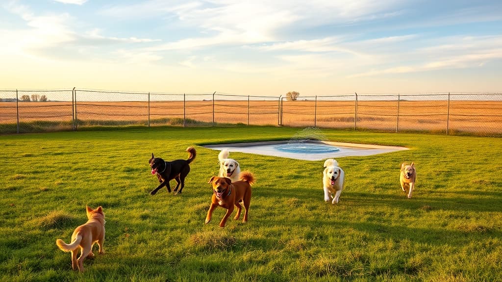Leawoof Dog Park dog park in Leawood, KS