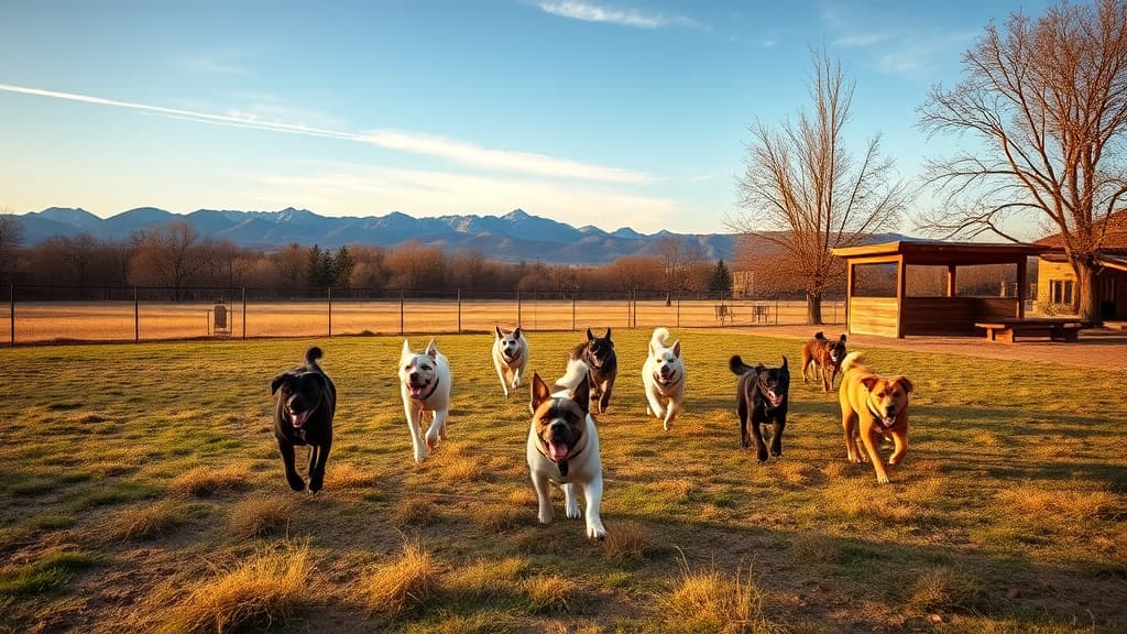 Dog Park dog park in Longmont, CO