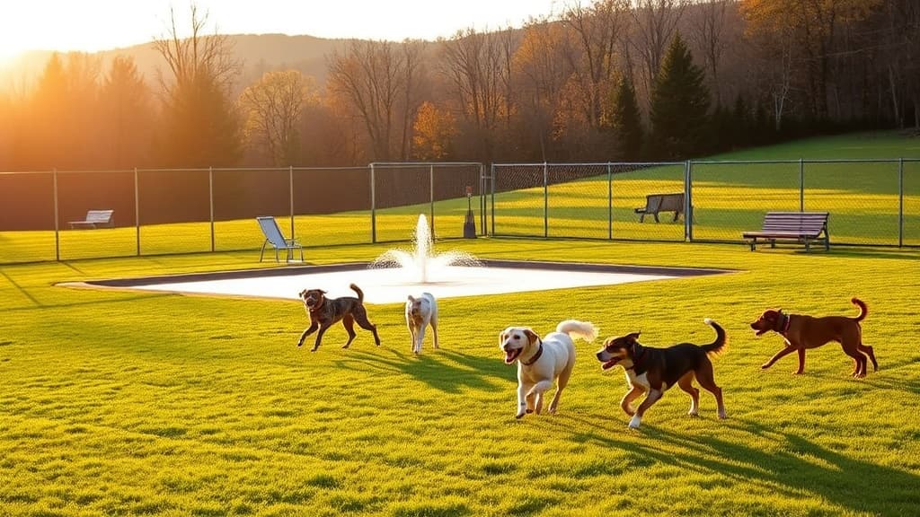Dog Park at Riverfront Park dog park in Dickson City, PA