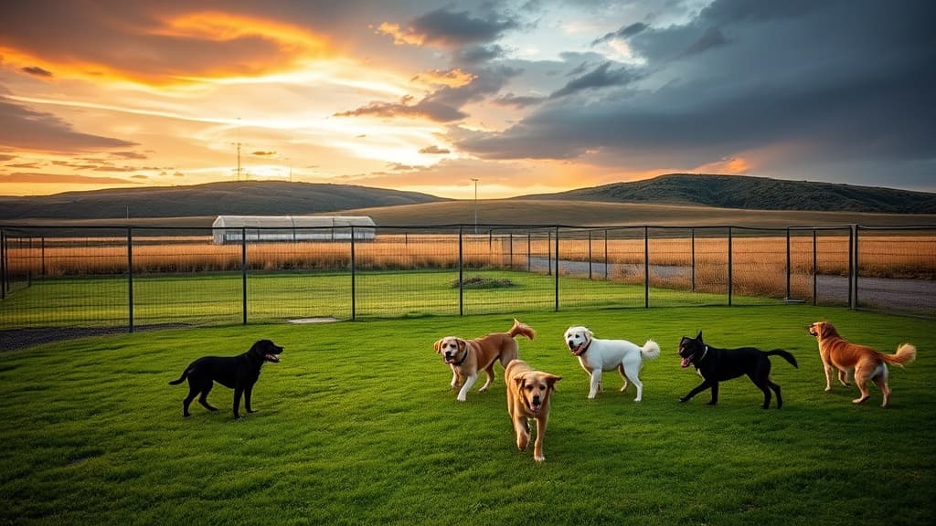 Lien Park dog park in Sioux Falls, SD