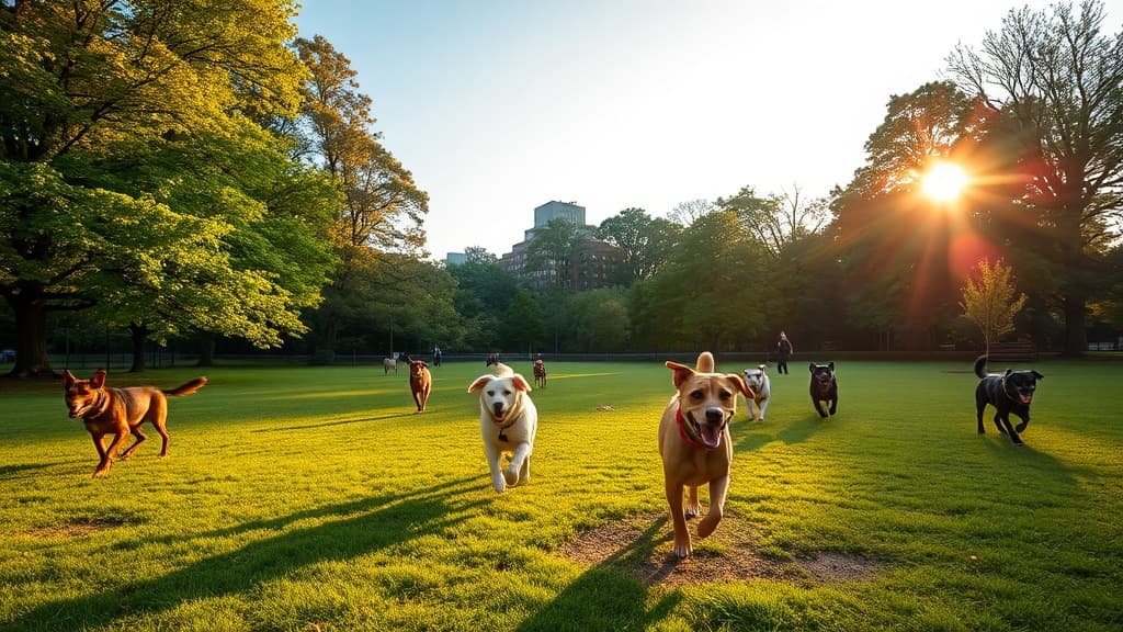 Larz Anderson Park Green Dog Park dog park in Brookline, MA