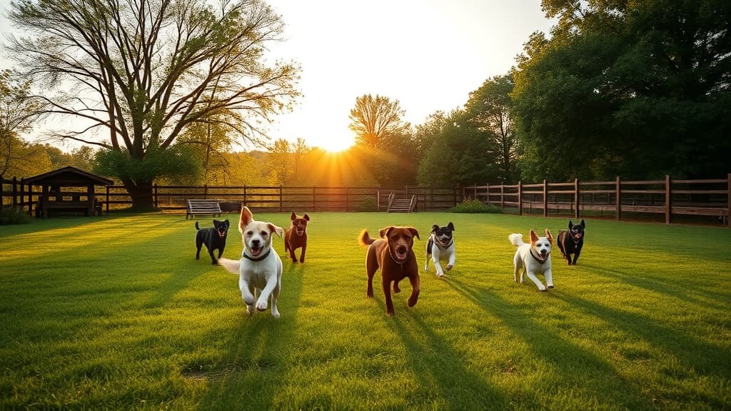 Messenger Marsh Dog Park dog park in Homer Glen, IL