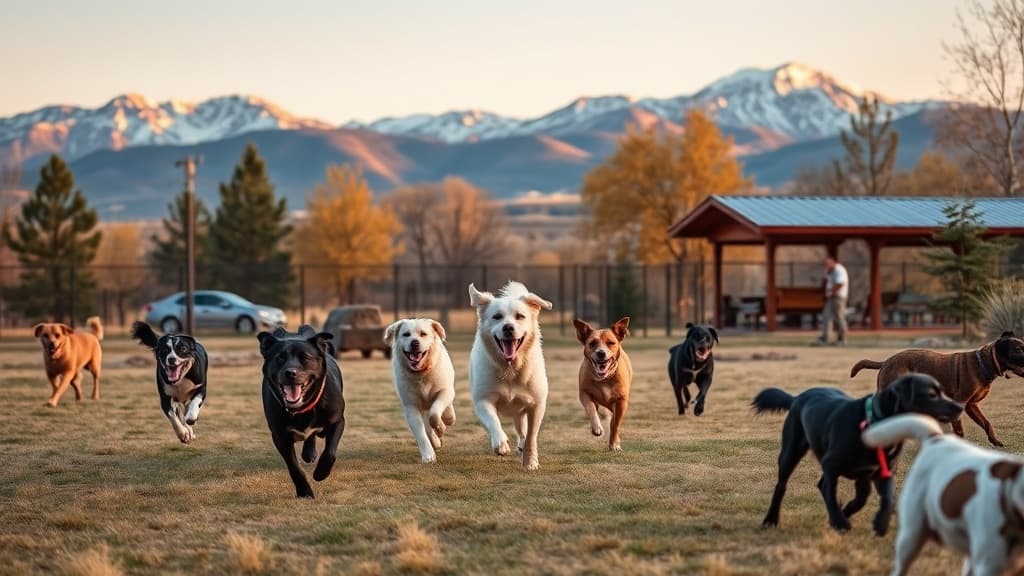 Pet Spa / Bark Park dog park in Fort Collins, CO