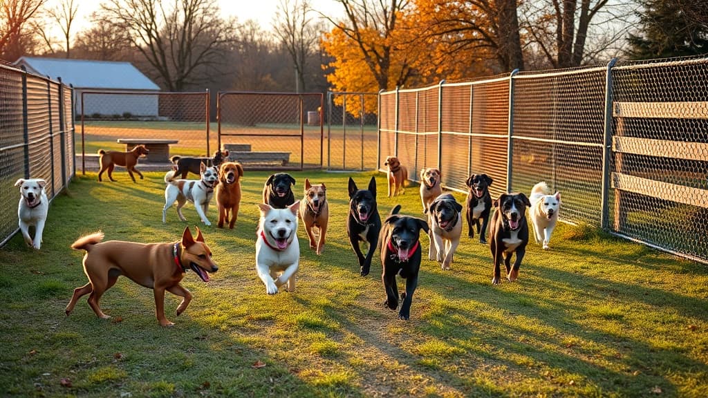 Central Bark Dog Park dog park in Lemont, IL