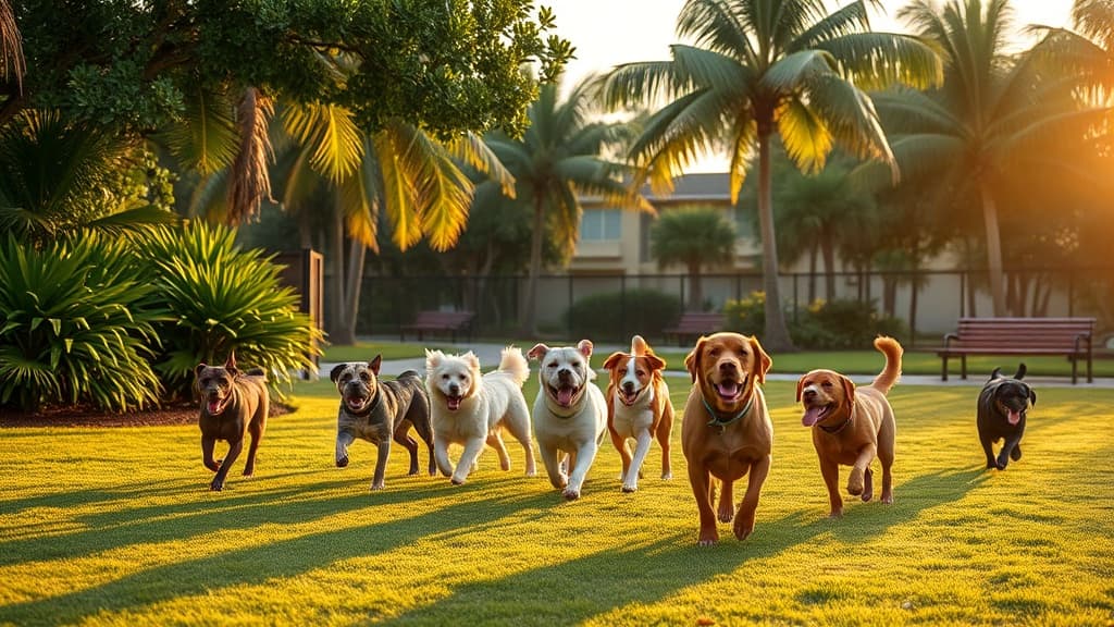 Bark Park dog park in Bay Harbor Islands, FL