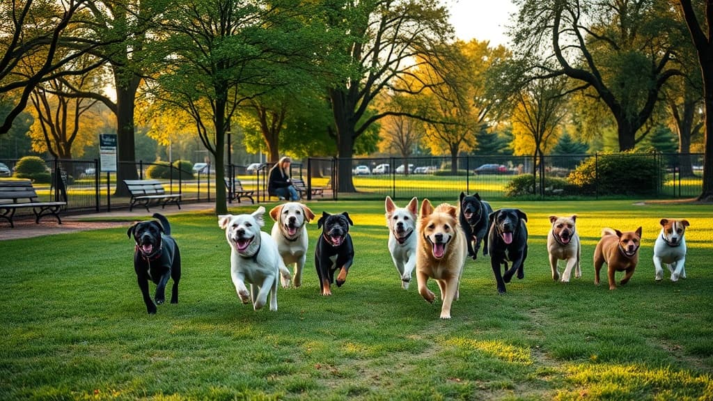 Large Dogs dog park in Hampton Township, NJ