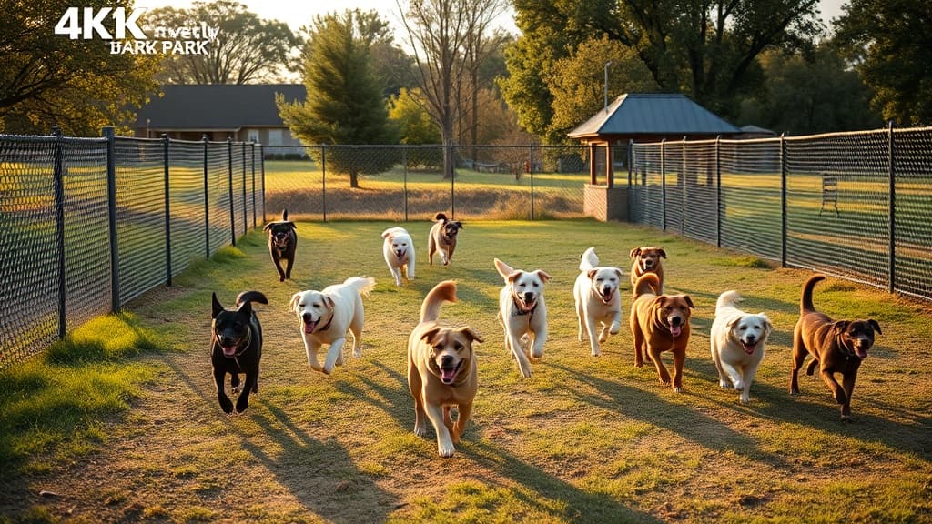 Waverly Bark Park dog park in Waverly, IA