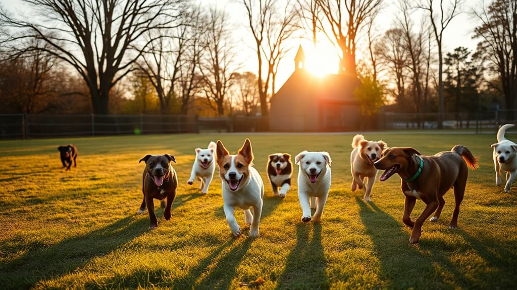 Avalon Chuch Dog Park dog park in Seven Corners, VA