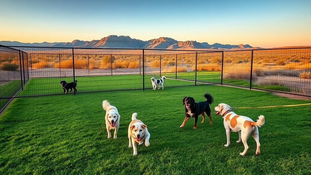Mountain View Park dog park in Rio Rancho, NM