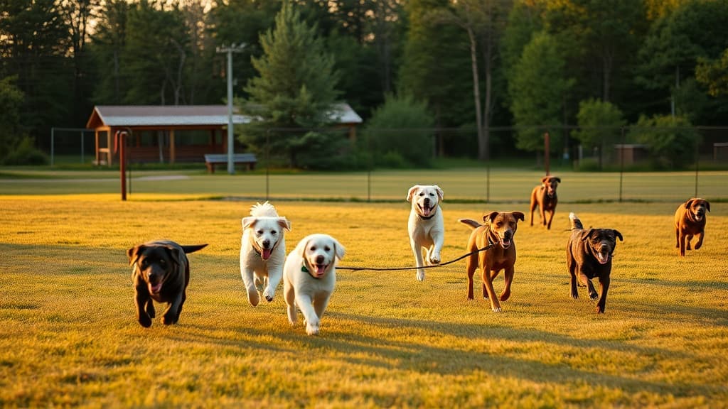 Crow Hassan Dog Park dog park in Rogers, MN