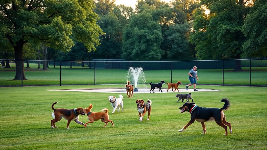Livingston Dog Park dog park in Livingston Joint Penton Pavillion, NJ