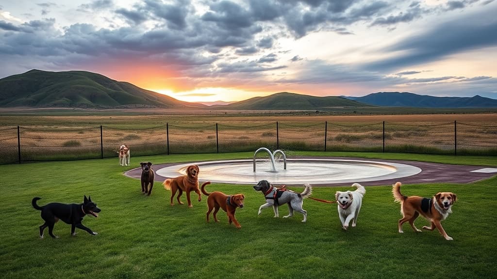 Mount Barkmore Dog Park dog park in Keystone, SD