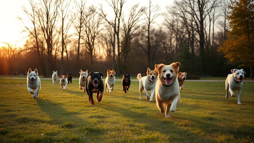 Dog Park dog park in Haring Township, MI