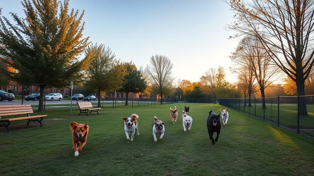 Oakes Road Dog Run dog park in Grimsby, CA-ON
