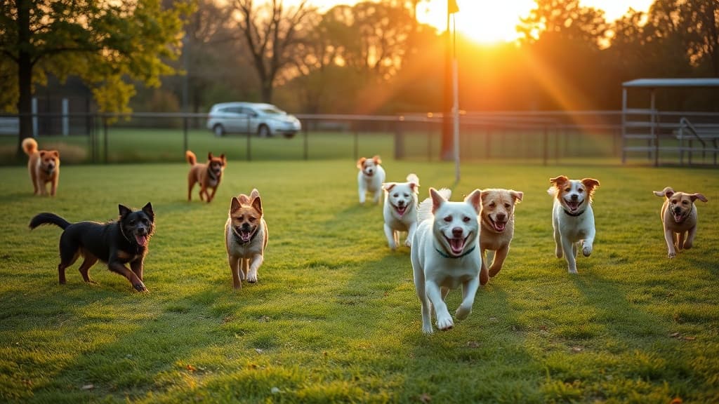 Dog Park dog park in St. Charles, IL
