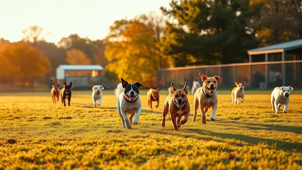 Dog Park @ The Track dog park in Boston, MA