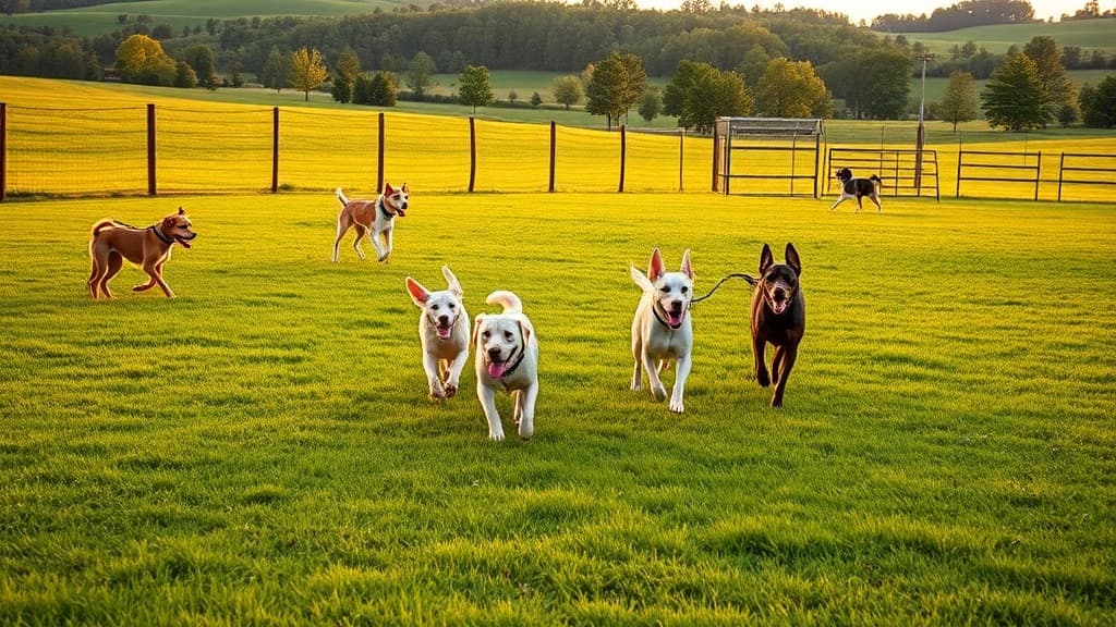 Love's Travel Stop dog park in Richmond, KY