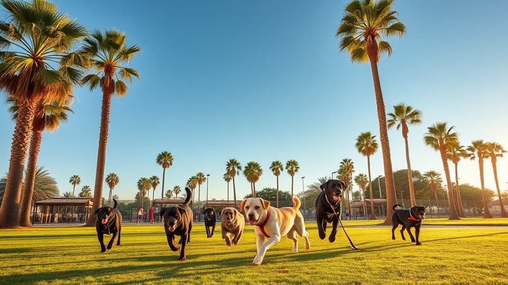 Bark Park dog park in Hollister, CA