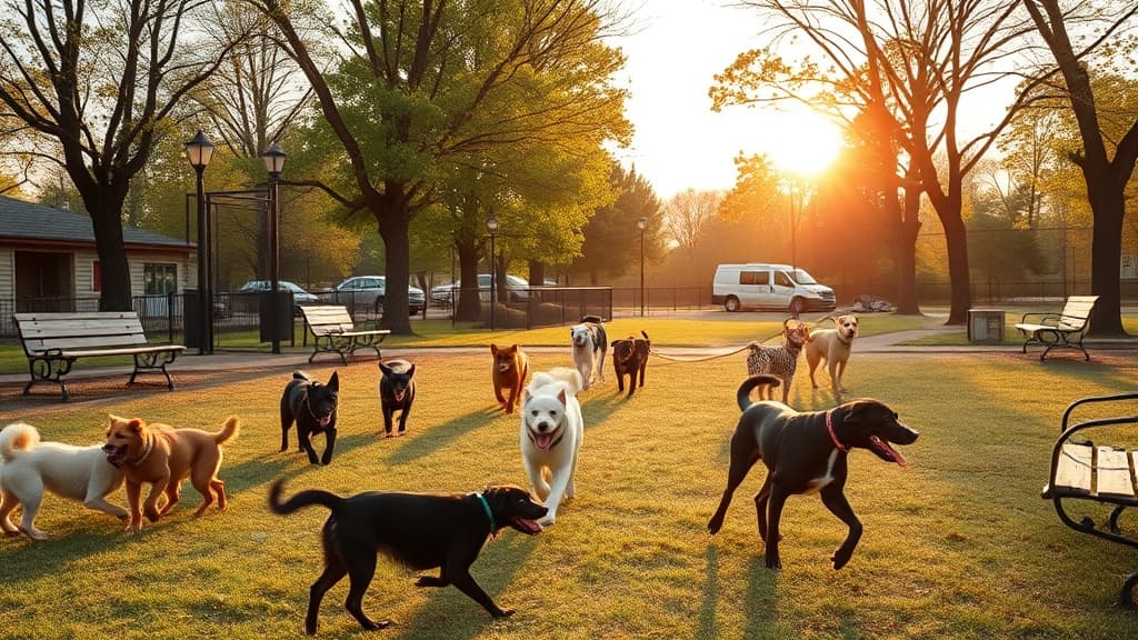 Dog Park at Waubeeka Family Campground dog park in Copake, NY
