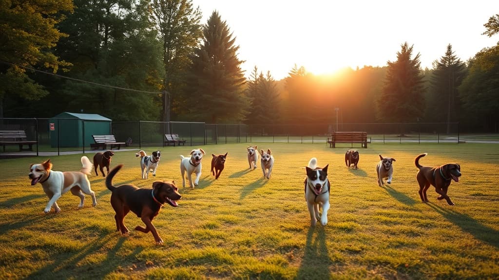 Battle Creek Dog Park dog park in Maplewood, MN