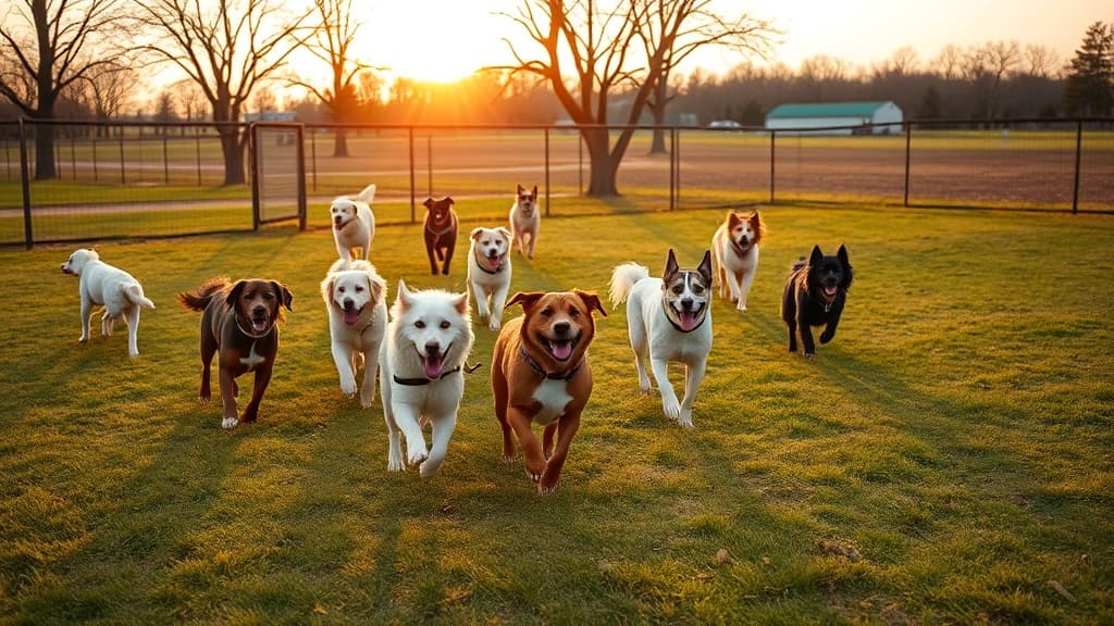 Dog Park dog park in Morton, IL