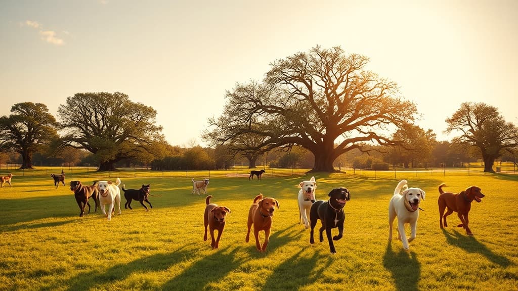 Johnson Park Off-Leash Dog Area dog park in Marble Falls, TX
