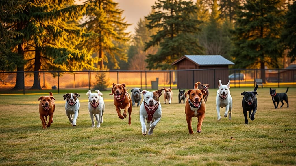 Orting Dog Park dog park in Orting, WA