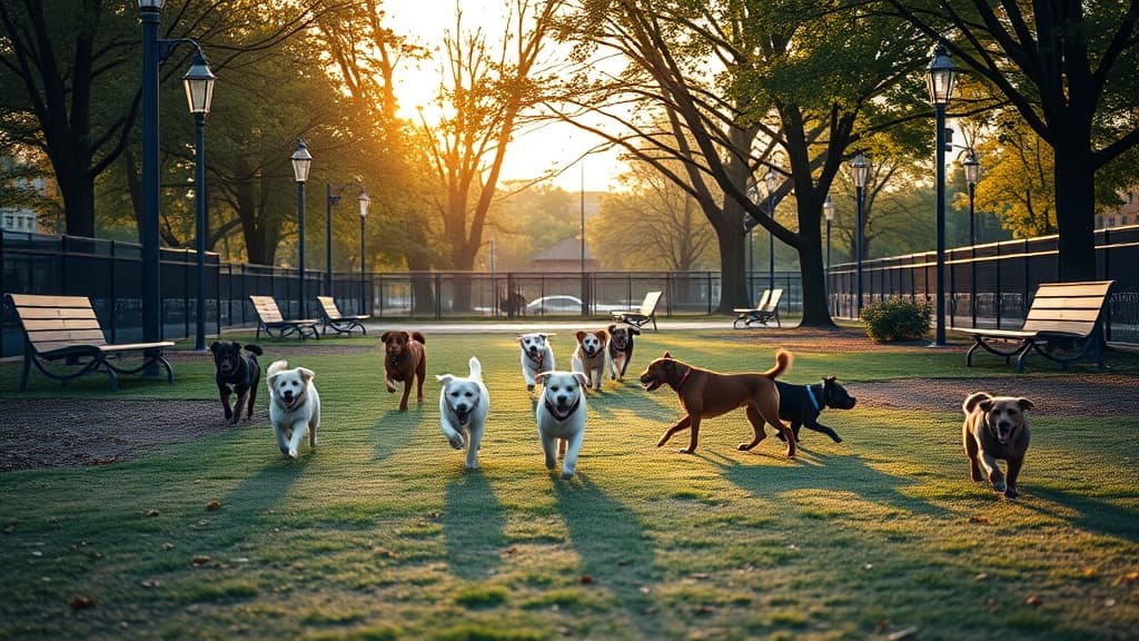 Dog Park dog park in Linden, NJ