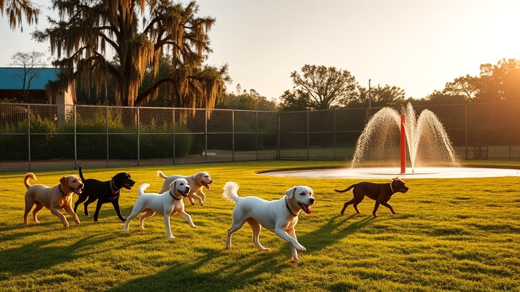 Hammond Dog Park dog park in Hammond, LA