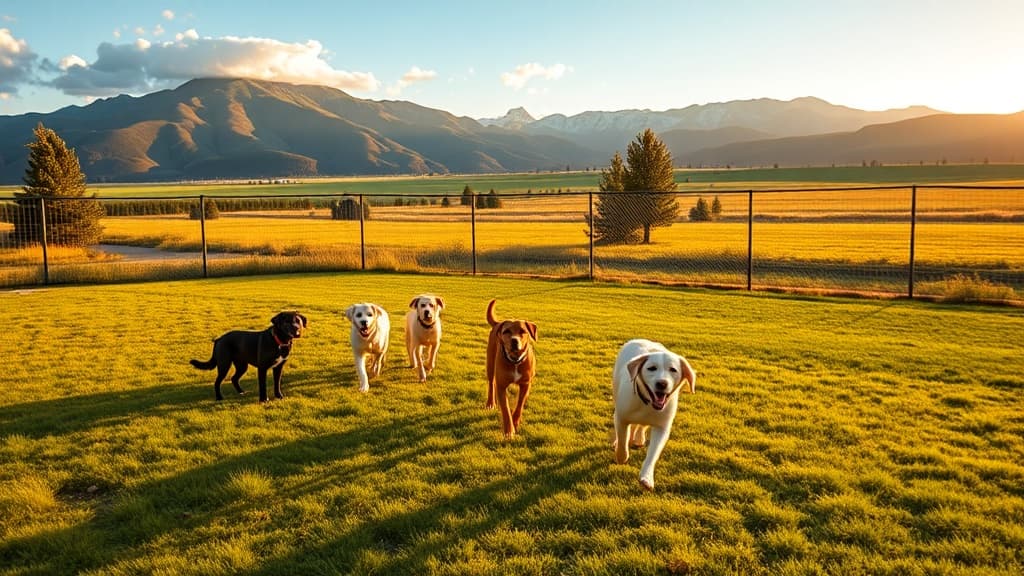 South Paw Dog Park dog park in Sidney, MT