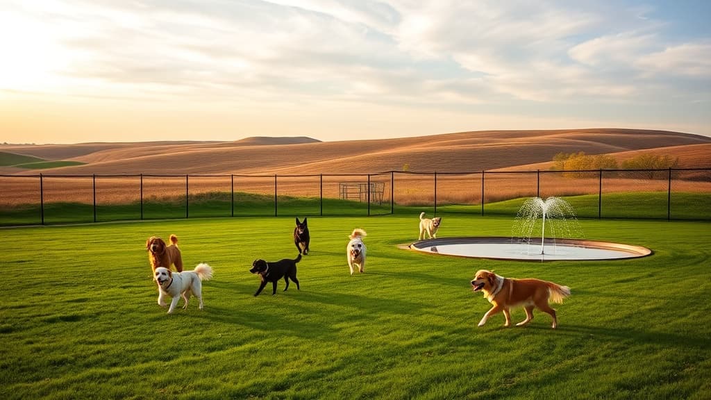 Crow Creek Dog Park dog park in Bettendorf, IA