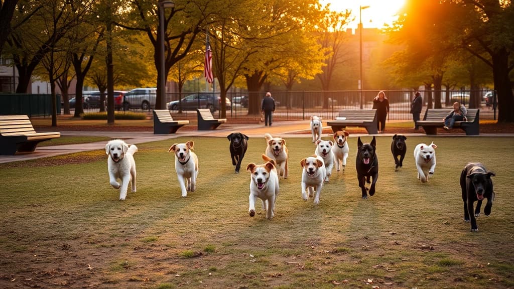 Dog Park dog park in Montgomery Township, NJ