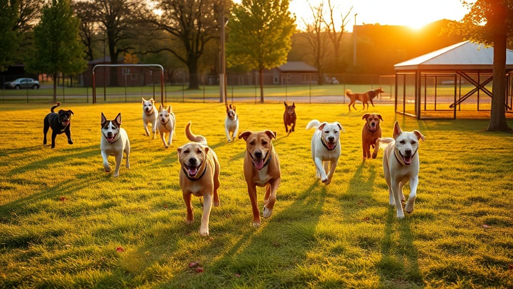 Dog Park dog park in Le Roy, IL
