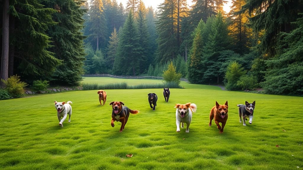 Fort Astoria dog park in Astoria, OR