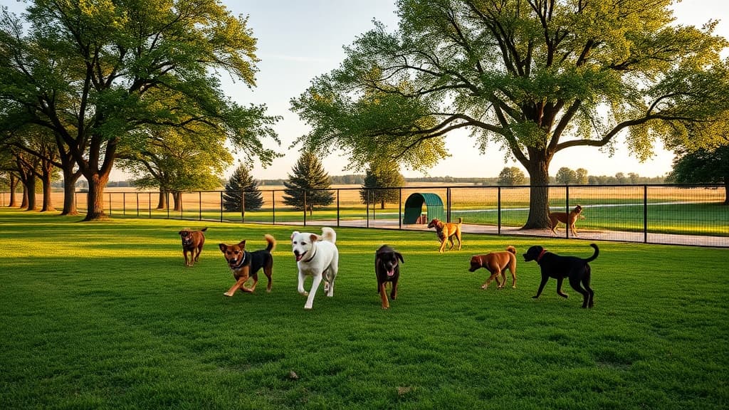Rotary Park Dog Park dog park in La Salle, IL