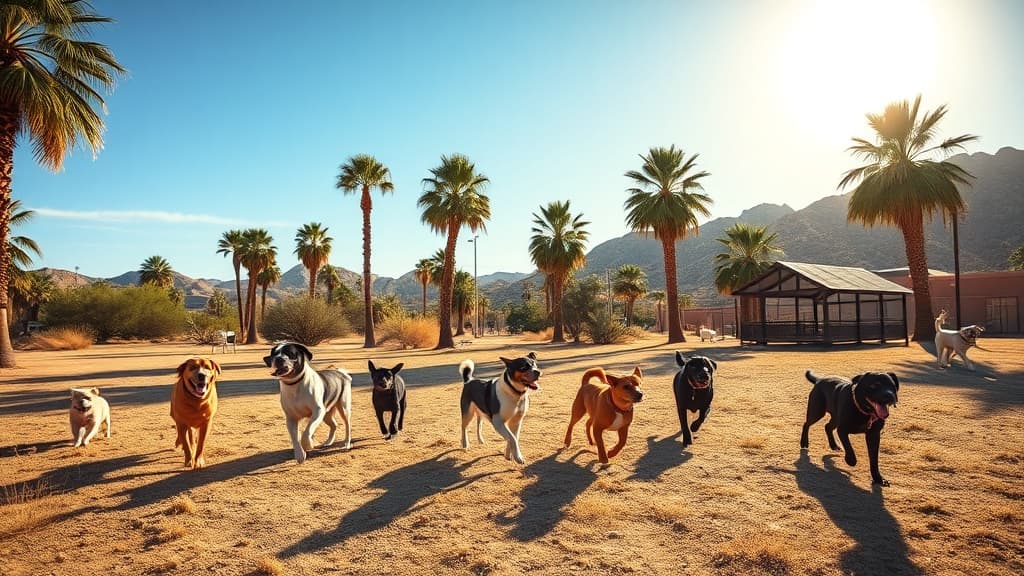 Dog Park dog park in Borrego Springs, CA