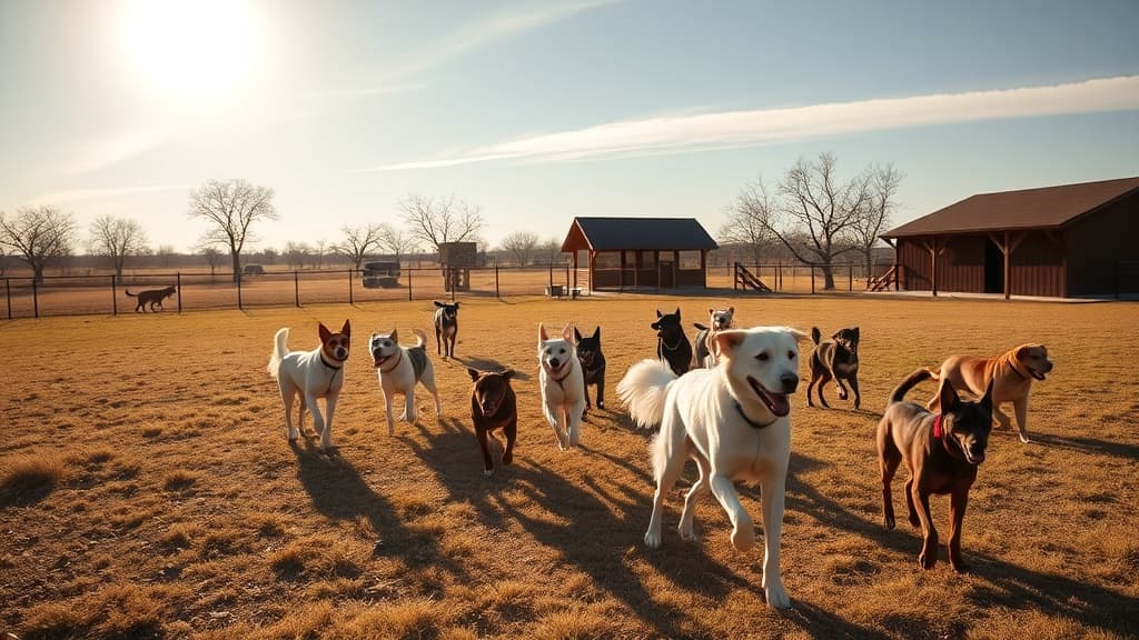 Waggin' Trail Dog Park (large dogs) dog park in Owasso, OK