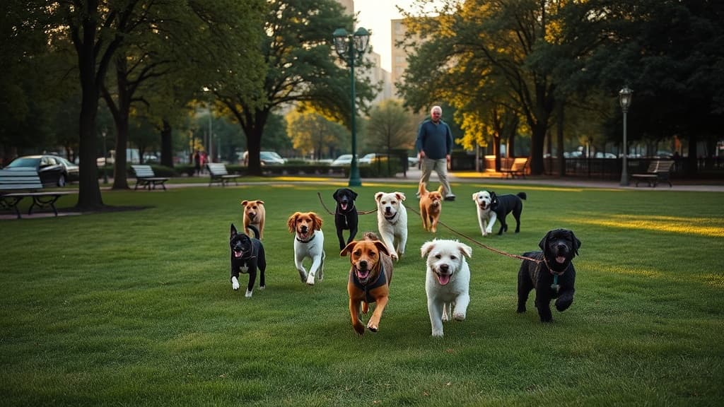 Tom's Dog Run dog park in New York, NY