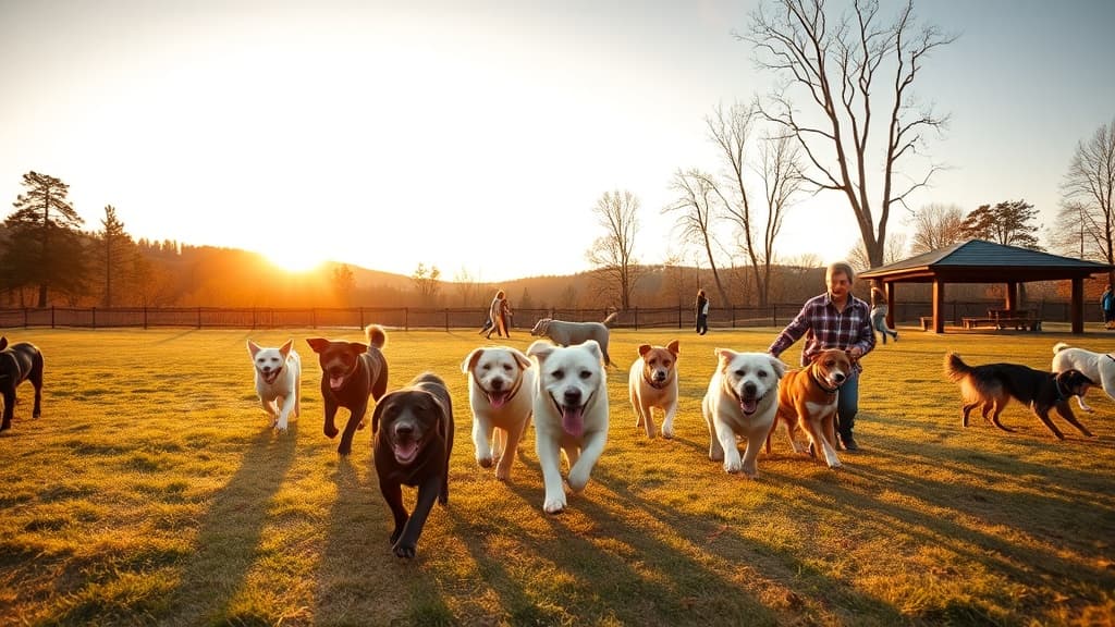 Dog Park dog park in Crozet, VA